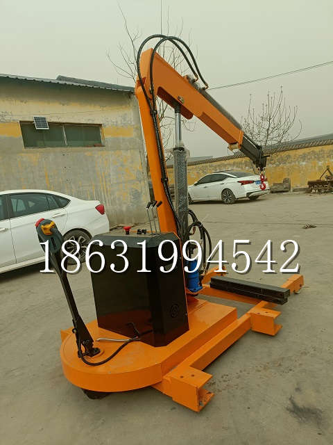 运城市自卸车厢随车吊 自制轮式四不像起重机 四驱平板吊 5吨 贵盛
